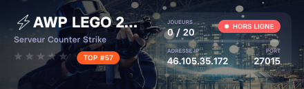 ⚡️AWP LEGO 2 • ranks • cs2ideas.com